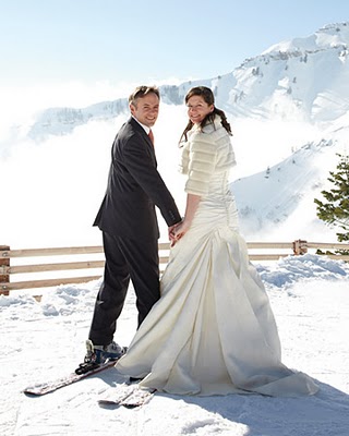 boda-esquiando